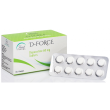 Dapoxetine 60mg (20 tabletten)
