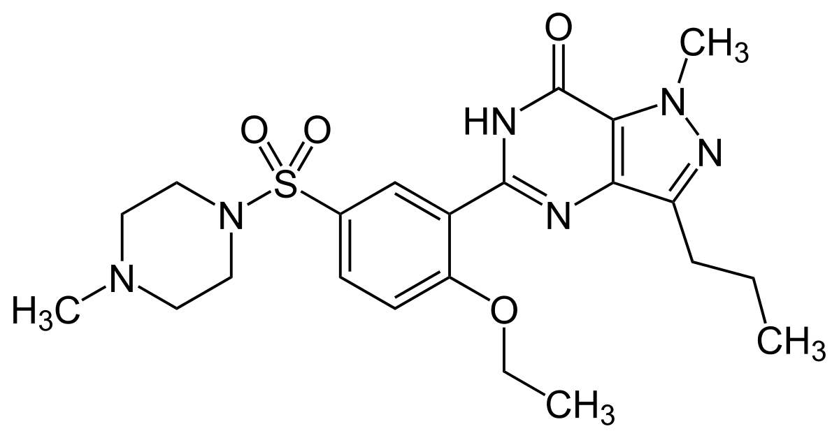 erectiemiddelen met sildenafil